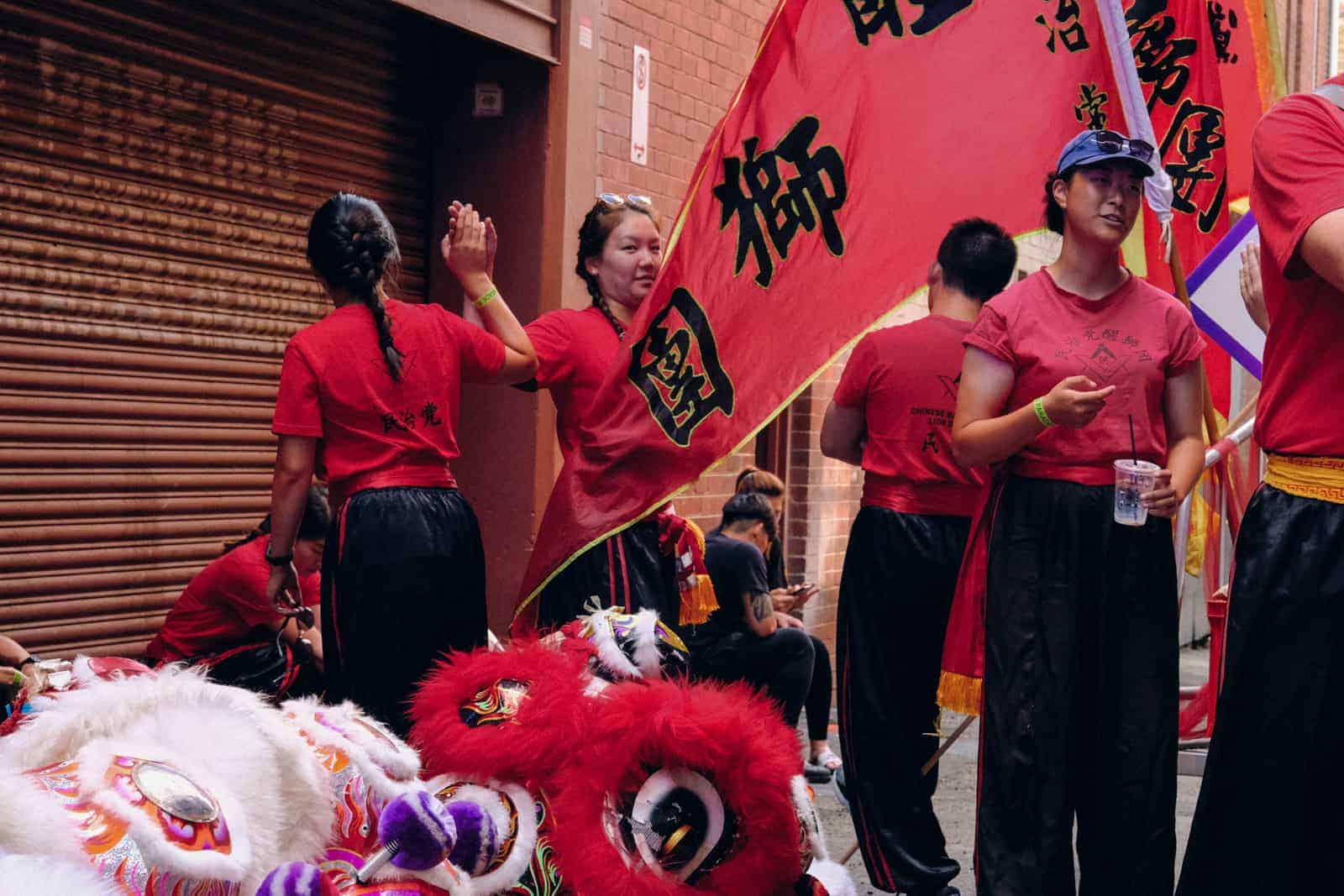 CMS Lion Dance Team Parade